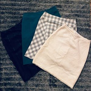 Bundle of 3 (PLUS 1 Bonus) Skirts
